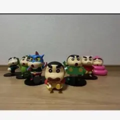 クレヨンしんちゃん アクションフィギュア 7体セット