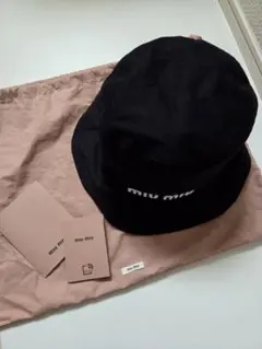 KOHARUさん専用 Miu Miu バケットハット ミュウミュウ - メルカリ
