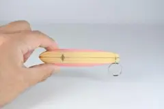 ロングボード型キーホルダー（ピンク）