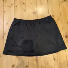 Prince テニススコート黒LLサイズ