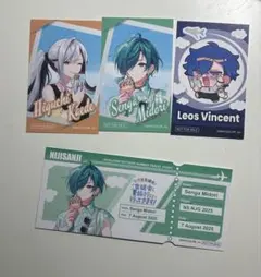 にじさんじ まねきねこ フォトカード レプリカトラベルチケット