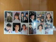 希少品アイドルカード 24枚セット付録　　　　中山美穂他