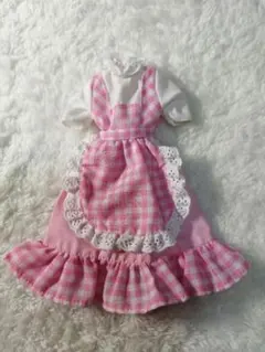 リカちゃん りかちゃん エプロン イチゴ いちご 苺 さがほのか - メルカリ