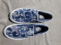 VANS デニム柄 スリッポン