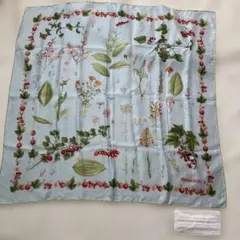 新品未使用】Tiffany & Co. 花と鳥のシルクスカーフ シルク100% - メルカリ