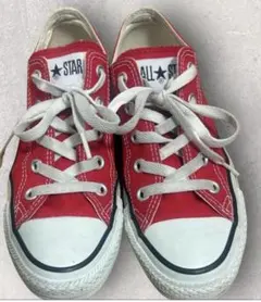 ALL STAR レッド スニーカー ローカット
