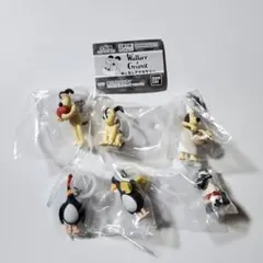 ウォレスとグルミット めじるしアクセサリー ガチャ 全6種 コンプセット