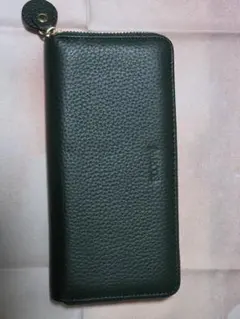 ダークグリーン BARCOS 長財布