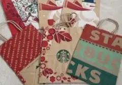 Starbucks ショップ袋 8枚セット ホリデー限定 （クリスマス） - メルカリ