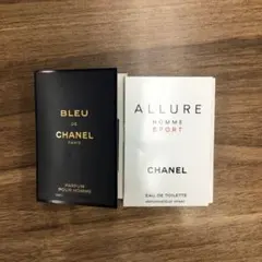 シャネルCHANEL ブルードゥシャネル　アリュールオムスポーツ　香水サンプル