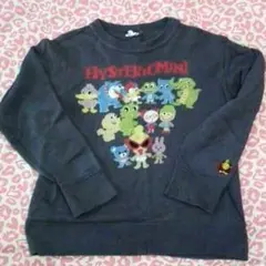 ヒスミニ☆グレー薄手トレーナー