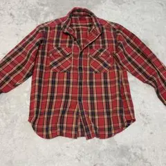 リーバイス Levis チェックシャツ ネルシャツ レッド Mサイズ