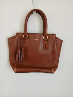 COACH ブラウン ハンドバッグ