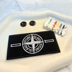 STONE ISLAND 刺繍パッチ ブラック