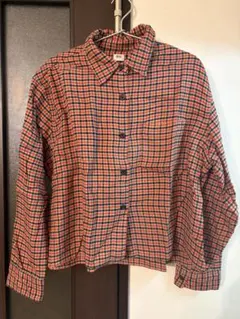 UNIQLO フランネルボクシーシャツ