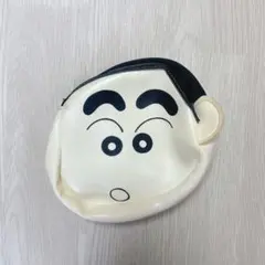 【非売品】90年代　クレヨンしんちゃん 顔型ポーチ　コインケース　平成レトロ