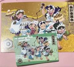 忍たま乱太郎　会計委員会　文化祭　スクエア缶バッジ　ポストカード