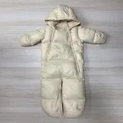 GAP フード付きダウンコート NEWBORN クリーム　ジャンパー