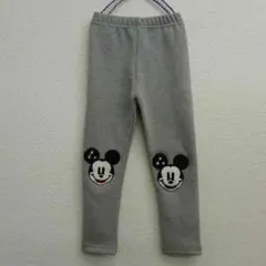 限定SALE❗️ミッキー♡暖か裏起毛レギンス 【韓国子供服】110