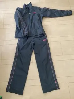 Puma ダークグレー レディースジャージセット Mサイズ