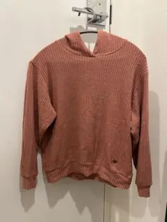 H &M フード付きパーカー ピンク