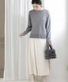 OPAQUE.CLIP ボートネックニット／FILIVIVI・フィルビビ 美品L