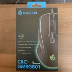 センチュリー/ゲーミングマウス RACEN ブラック CRC-GMRGB01