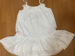 アルバローザ　ALBA ROSA ミニワンピース　白　レース