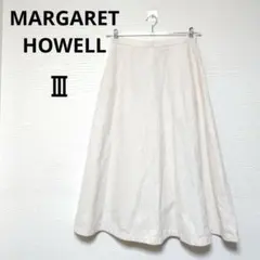 MARGARET HOWELL マーガレットハウエル コットンリネンスカート 3
