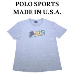 90s POLO SPORT USA製 ハワイアンロゴ Tシャツ ラルフローレン - メルカリ