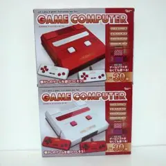 GAME COMPUTER 　ゲームソフトなしで遊べる　ＦＣ互換機　２台セット