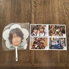 Hey!Say!JUMP グッズ 髙木雄也 ミニうちわ 公式写真4枚セット