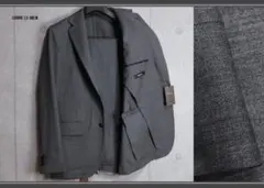 COMME CA MEN コムサメン シングルスーツ セットアップ グレー