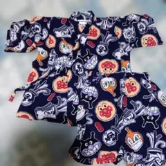 ANPANMAN 甚平 サイズ90 ネイビー