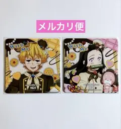 鬼滅の刃　バレンタイン ホワイトデー　コースター　我妻善逸　 竈門禰豆子