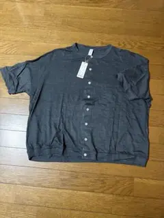 リネン100% カーディガン