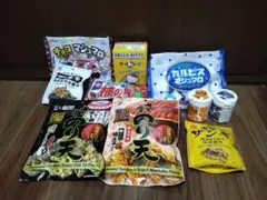ほたて貝ひも7個　おやつカルパス4個　ピザポテト　まとめ売り ほたて貝ひも7個 おやつカルパス4個 ピザポテト まとめ売りの通販 by