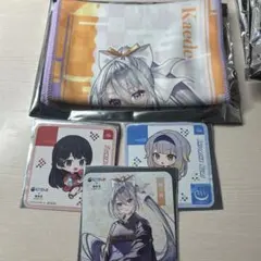 樋口楓 月ノ美兎 栞葉るり タオル コースター 等身 極楽湯 ととのうにじさんじ