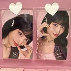 twice モモ　MOMO トレカ　サイン　メッセージ