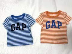 【新品未使用】GAP Tシャツ 2枚セット 12-18ヶ月　80センチ