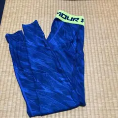 アンダーアーマー レギンス　青色