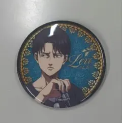 進撃の巨人 リヴァイ カラ鉄 バースデー 缶バッジ