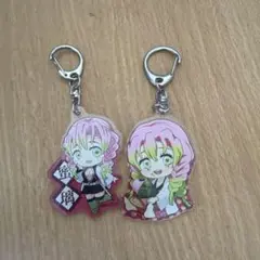 鬼滅の刃 甘露寺蜜璃 アクリルキーホルダー 缶バッジ セット - メルカリ