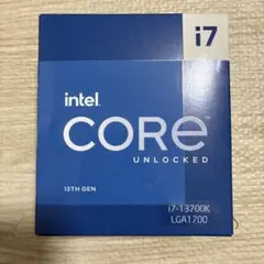 Intel Core i7-13700K SRMB8 第13世代 LGA1700