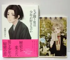 BL関連本「なぜ闘う男は少年が好きなのか」「特別な友情」２冊セット