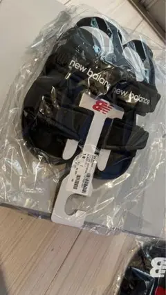 new balance SPSD ブラック サンダル