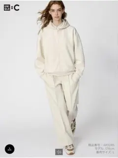 ラ*ー様 UNIQLO スウェットストレートパンツ　M