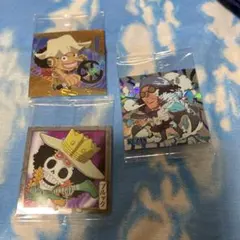 ワンピース　ウエハース　ウソップ　ブルック　クザン