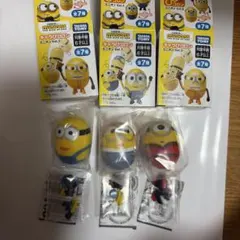 タカラトミー ミニオンフィギュア 3体セット　キャラぴコロン