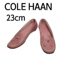 COLE HAAN リボン付き フラットシューズ 23cm ピンク